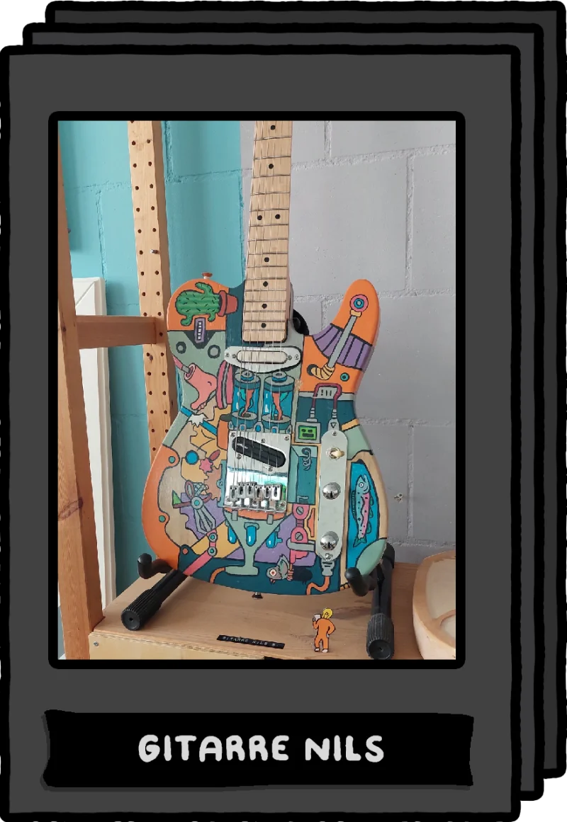 Gitarren Design für Nils